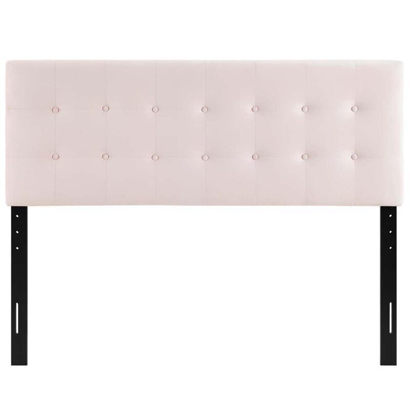Emily Biscuit Tufted Performance Velvet Queen Headboard image number 0