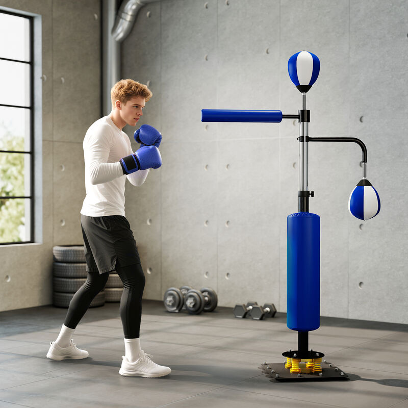 Hivvago Speed Punching Bag Stand for Home Boxing Workouts image number 1
