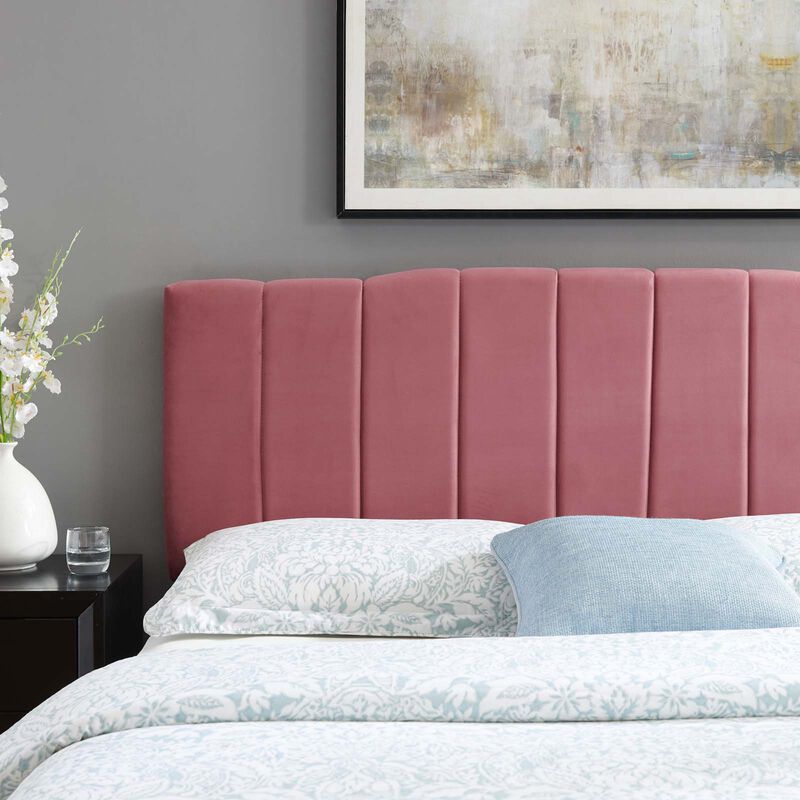 Modway - Camilla Channel Tufted King/California King Performance Velvet Headboard image number 1