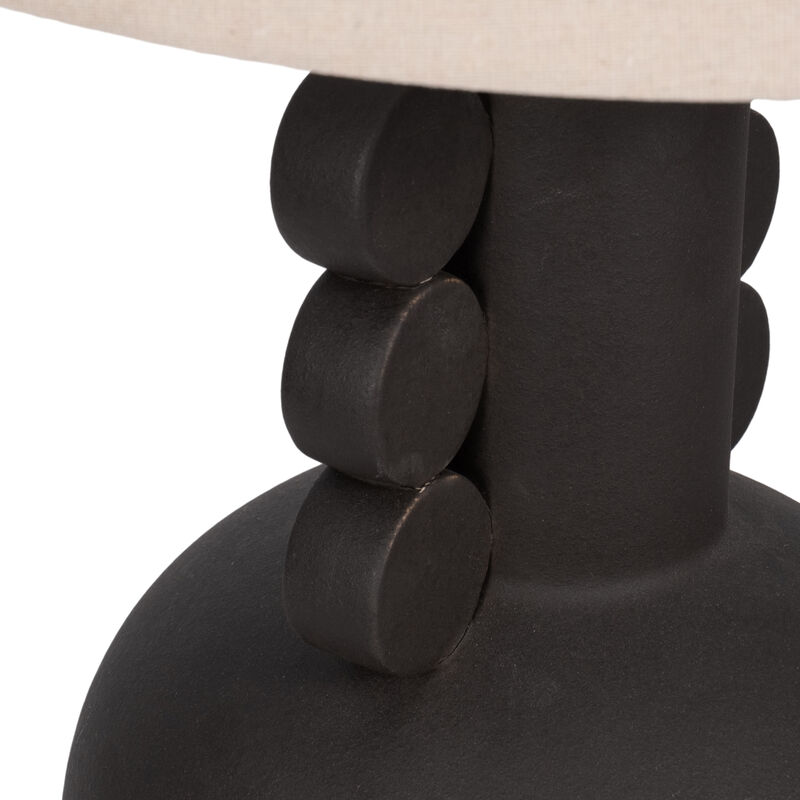 30" Eared Totem Table Lamp image number 4