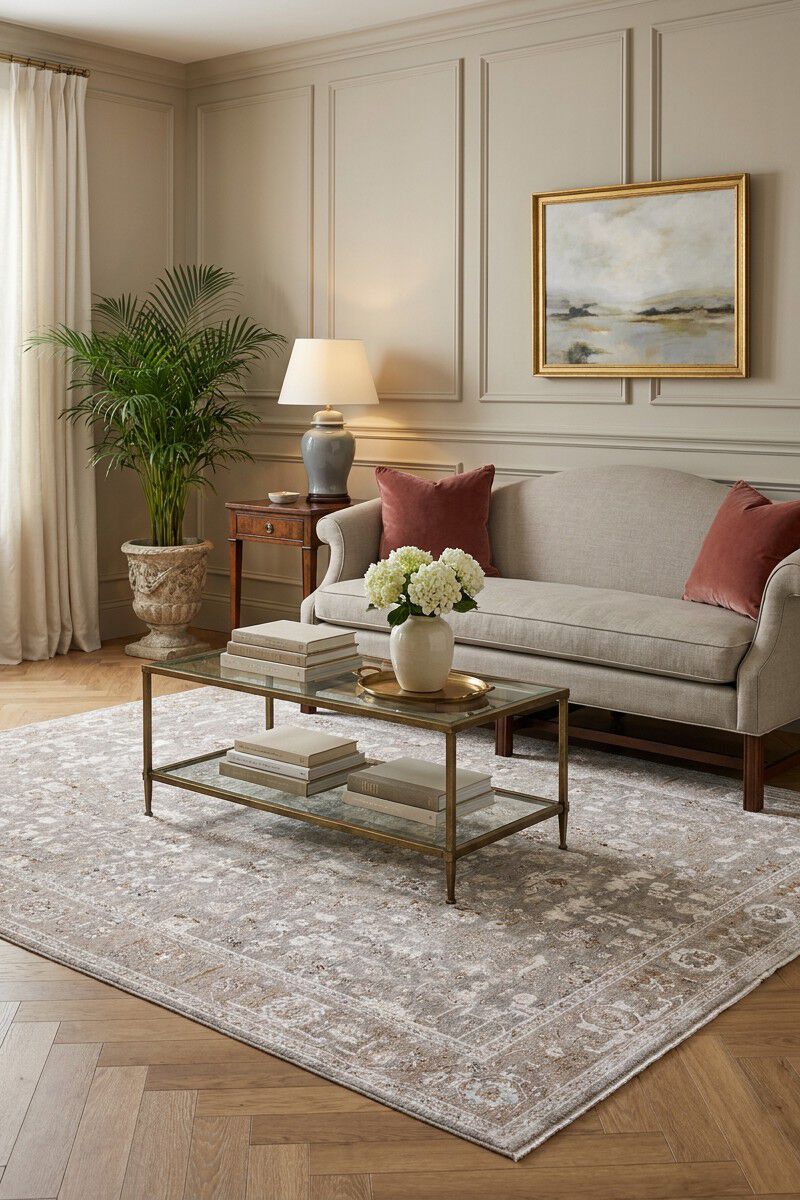 Valentia Amaris Gardenia 8' x 10' Rug image number 1