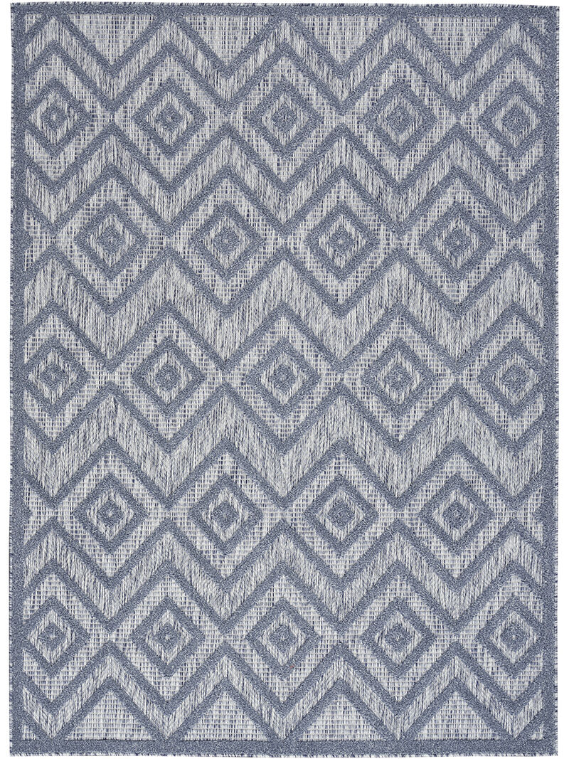 Versatile NRV01 Denim/Blue 6' x 9' Rug