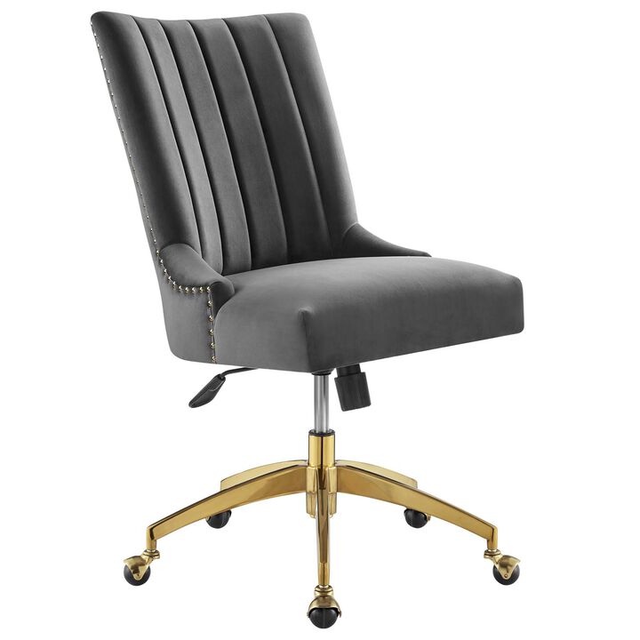 Modway Furniture - Empower Channel Tufted Performance Velvet Office Chair
