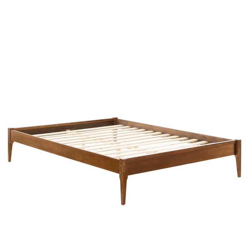 Modway - June Full Wood Platform Bed Frame