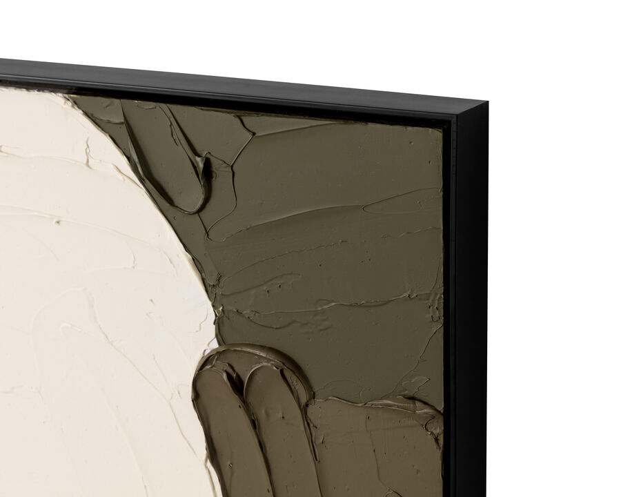 Standing Still I - 40" X 60" - Black Floater Frame