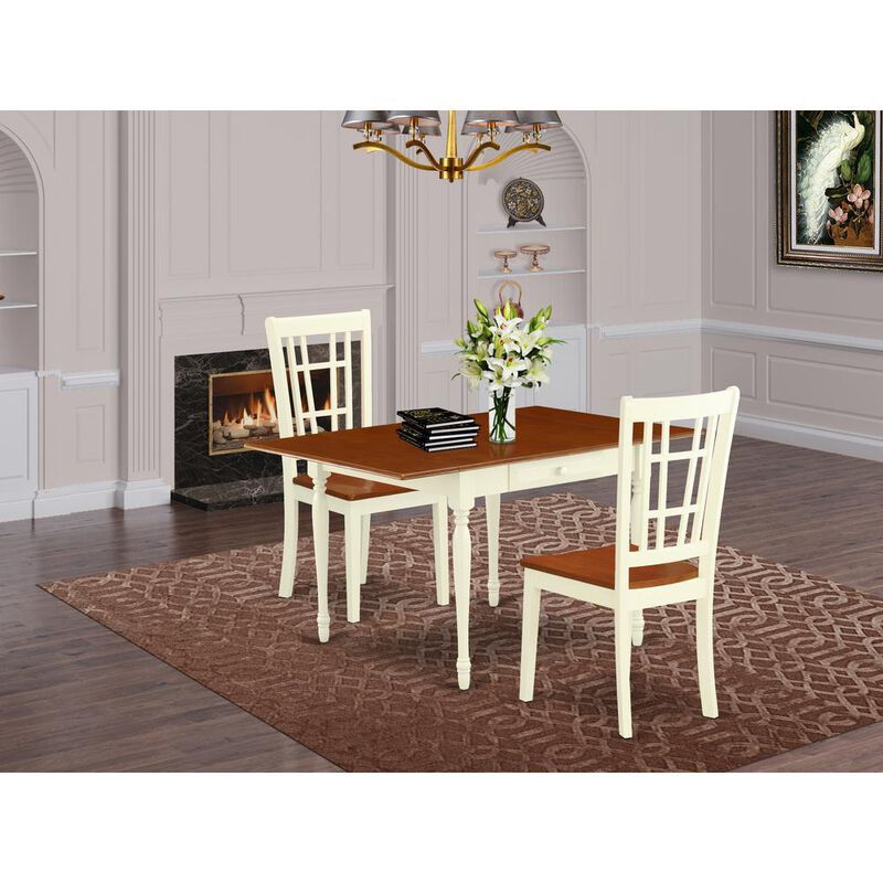 Dining Room Set Buttermilk & Cherry