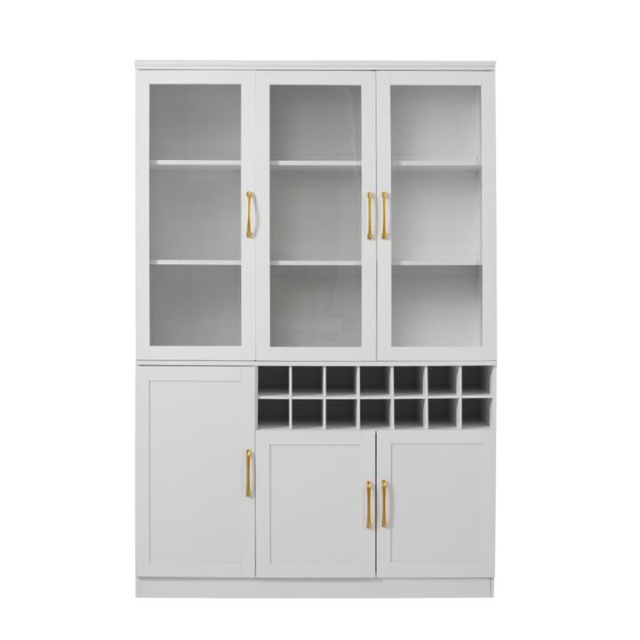 Fedcud Tall Wine Bar Cabinet