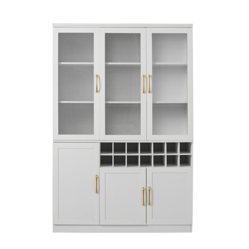 Fedcud Tall Wine Bar Cabinet image number 0