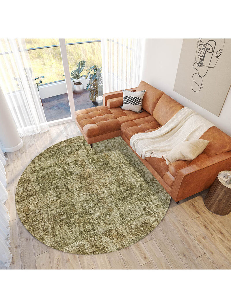 Boca BO9 Taupe 8' Round Rug