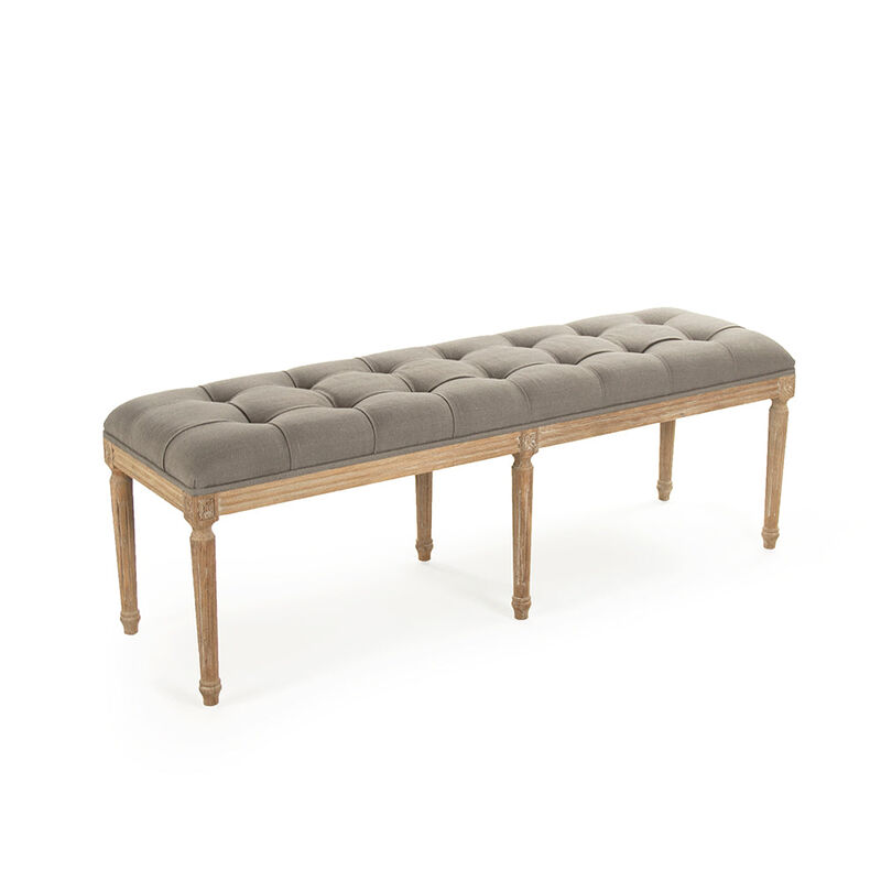Louis Tufted Bench image number 0