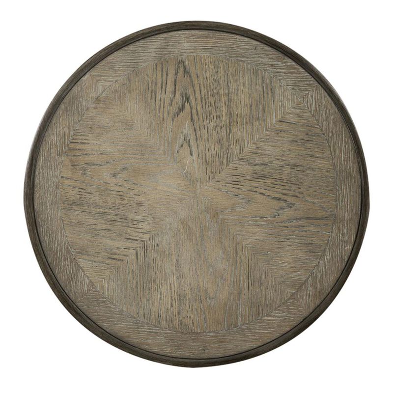 Liberty Furniture Magnolia Manor Round End Table in Antique image number 2
