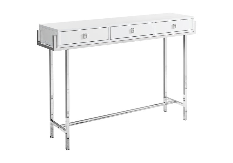 Console Table with Storage Drawers for Entryway, Hallway, or Living Room Organization