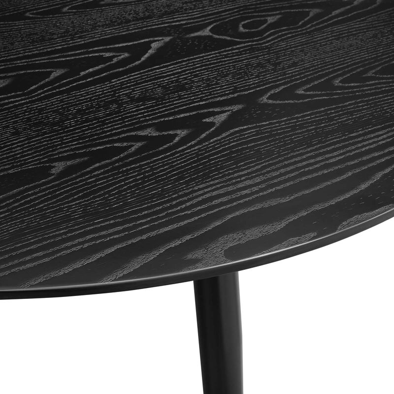 Modway - Vigor Round Dining Table Black