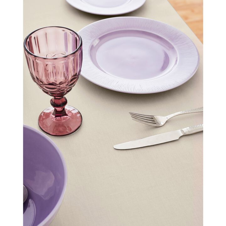Cotton Linen Tablecloth - Dru - Cotton Linen Plain