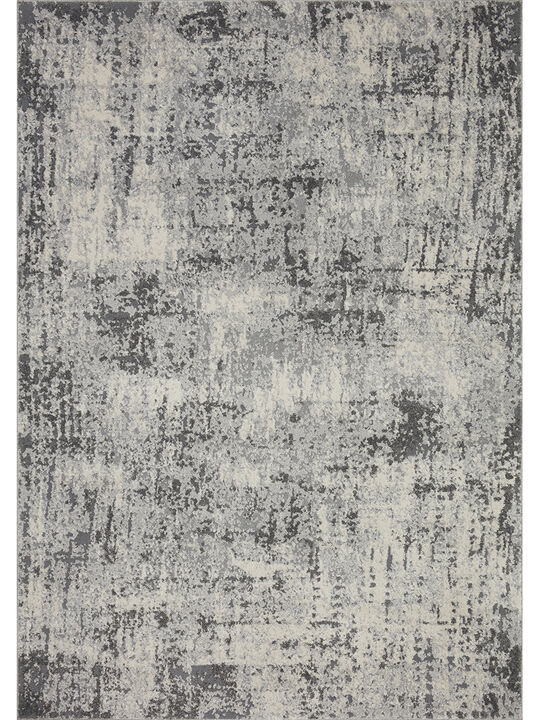 Austen AUS01 Pebble/Charcoal 18" x 18" Sample Rug