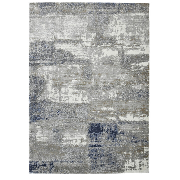 HomeRoots Abstract Area Rug