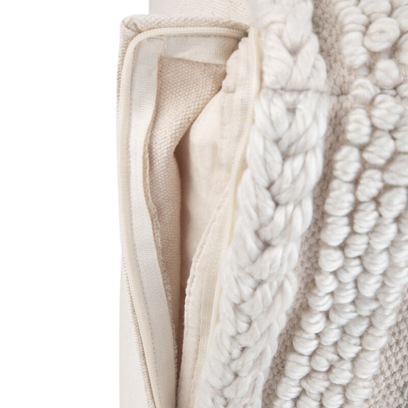 Simpli Home Sommer Square Pouf image number 5