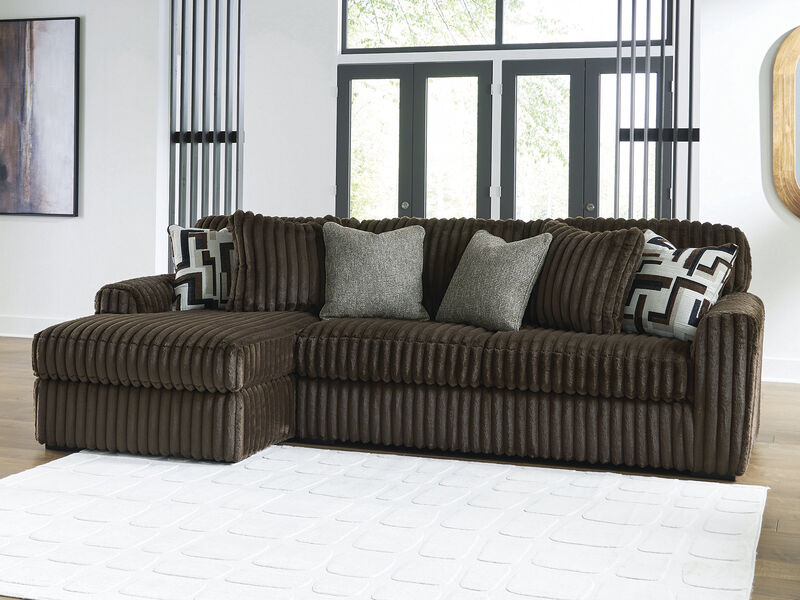 Midnight-Madness 2-Piece Sectional Sofa with Chaise image number 1