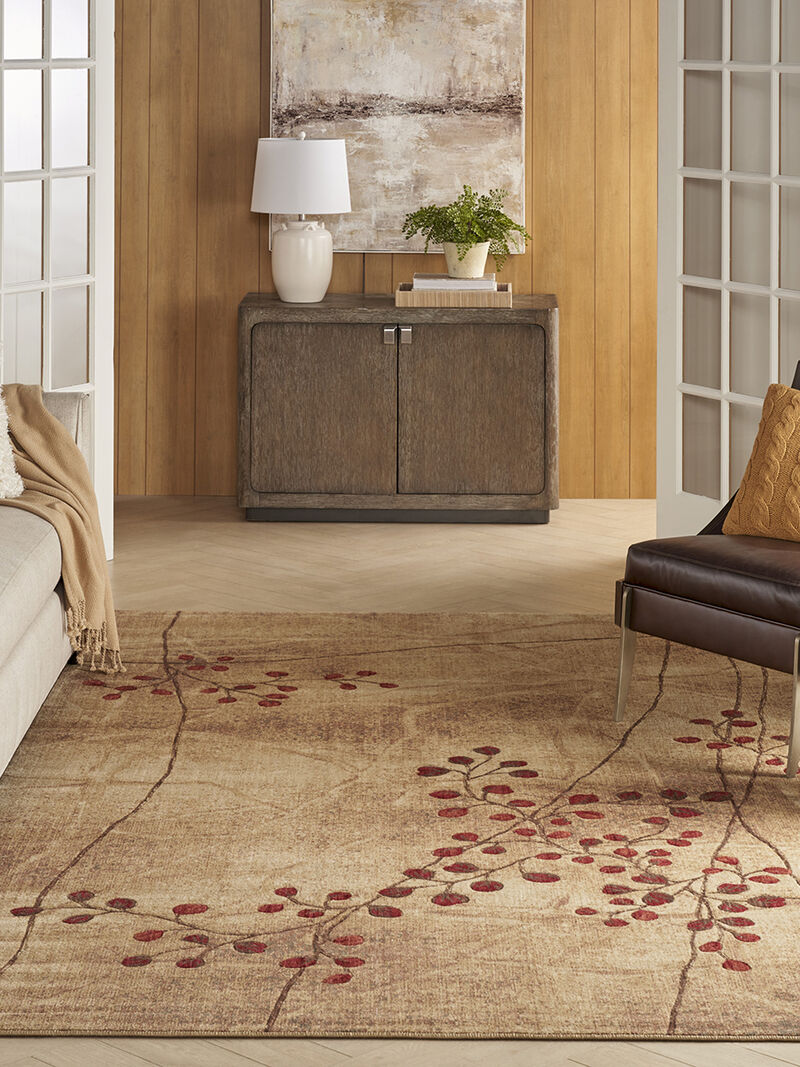 Somerset ST74 Latte 6'7" x 9'7" Rug image number 6