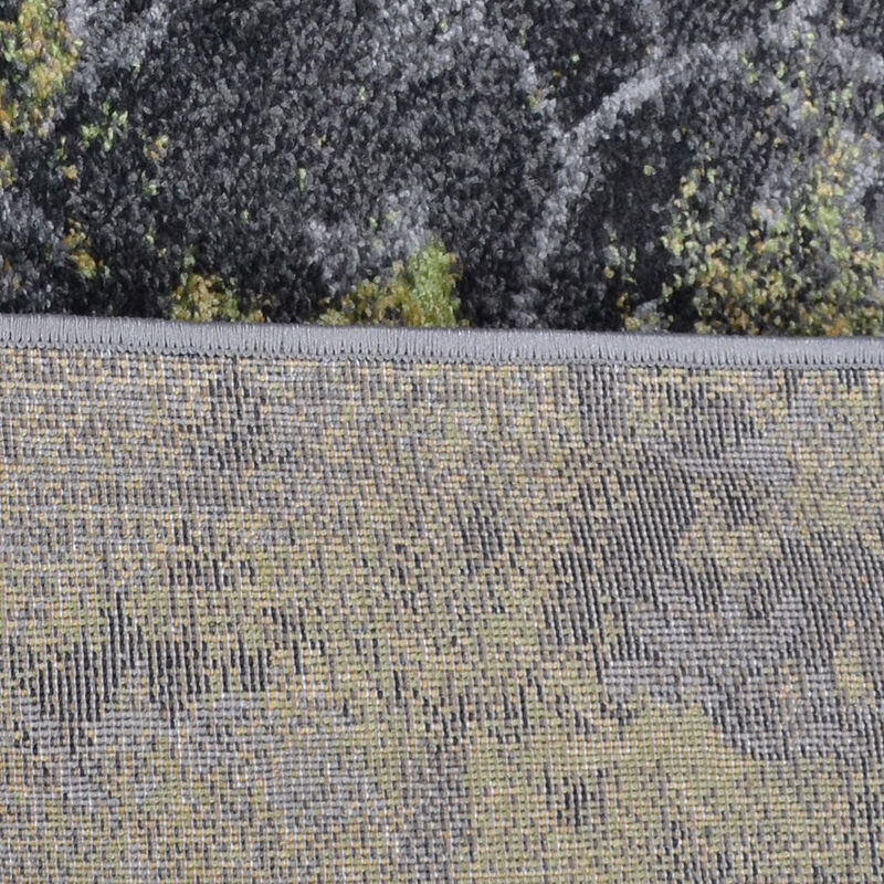 RUGSOTIC CARPETS MACHINE MADE HEATSET POLYPROPYLENE AREA RUGS  - Rectangle Shape, Contemporary Modern Design, Midium Pile Machine Made Area Rugs (M00033) image number 6