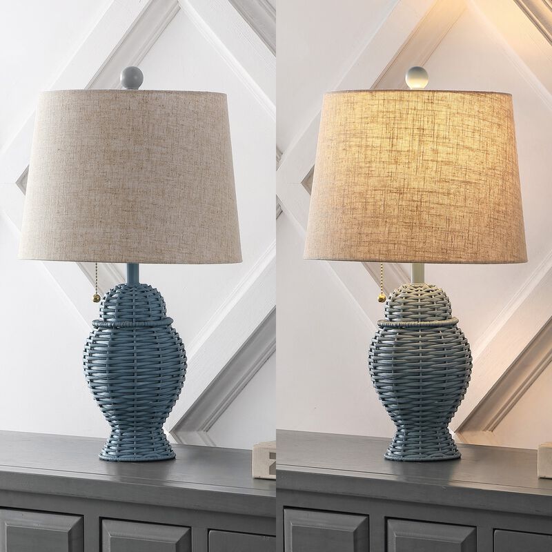 Margie Bohemian Rustic Iron LED Table Lamp