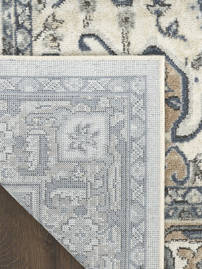 Quarry QUA18 Ivory/Taupe 2'2" x 3'9" Rug image number 1