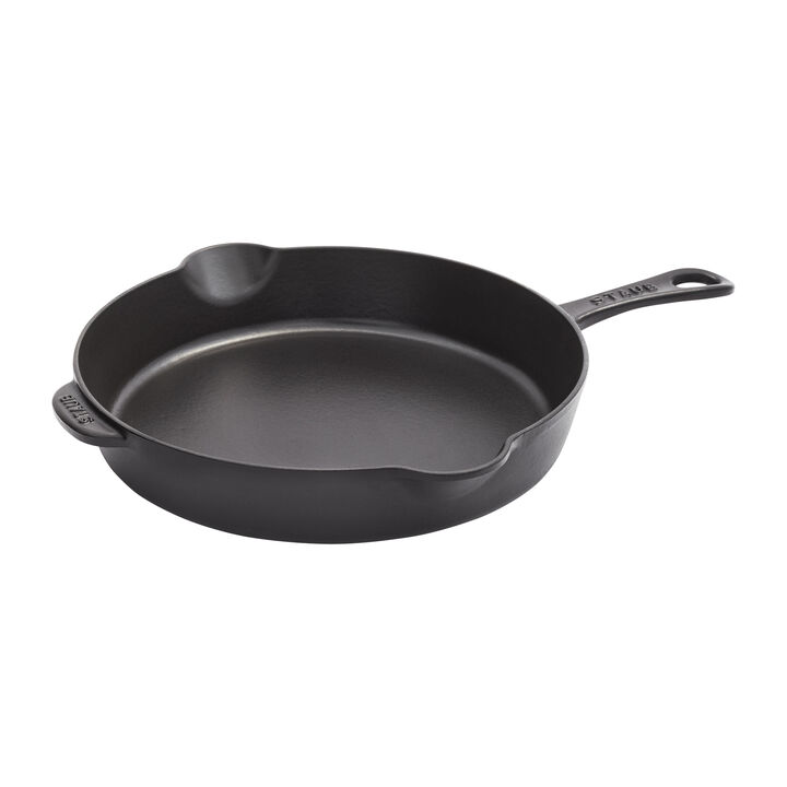 STAUB Cast Iron 11-inch Traditional Deep Skillet - Lilac