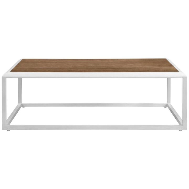 Aluminum Outdoor Coffee Table with Durable Finish and Modern Design