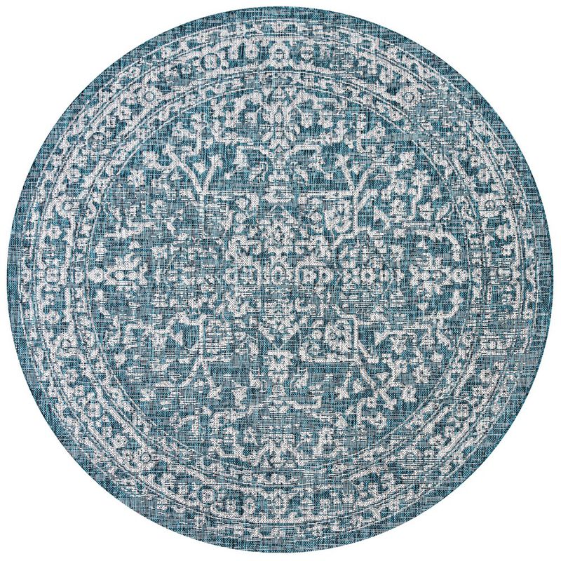 Malta Bohemian Medallion Textured Weave Area Rug