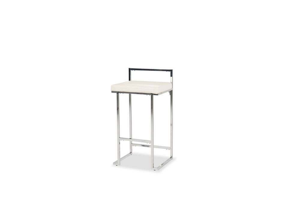 Madanere Barstool in White