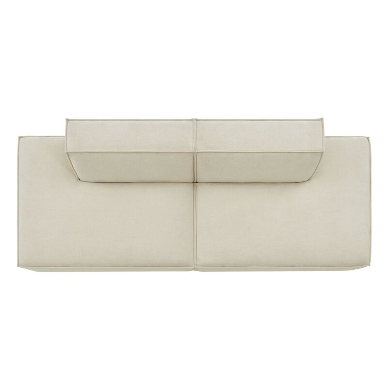 Restore 2-Piece Performance Fabric Upholstered Modular Loveseat image number 5