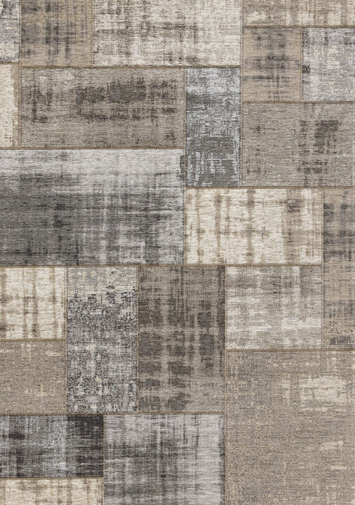 HomeRoots Abstract Area Rug