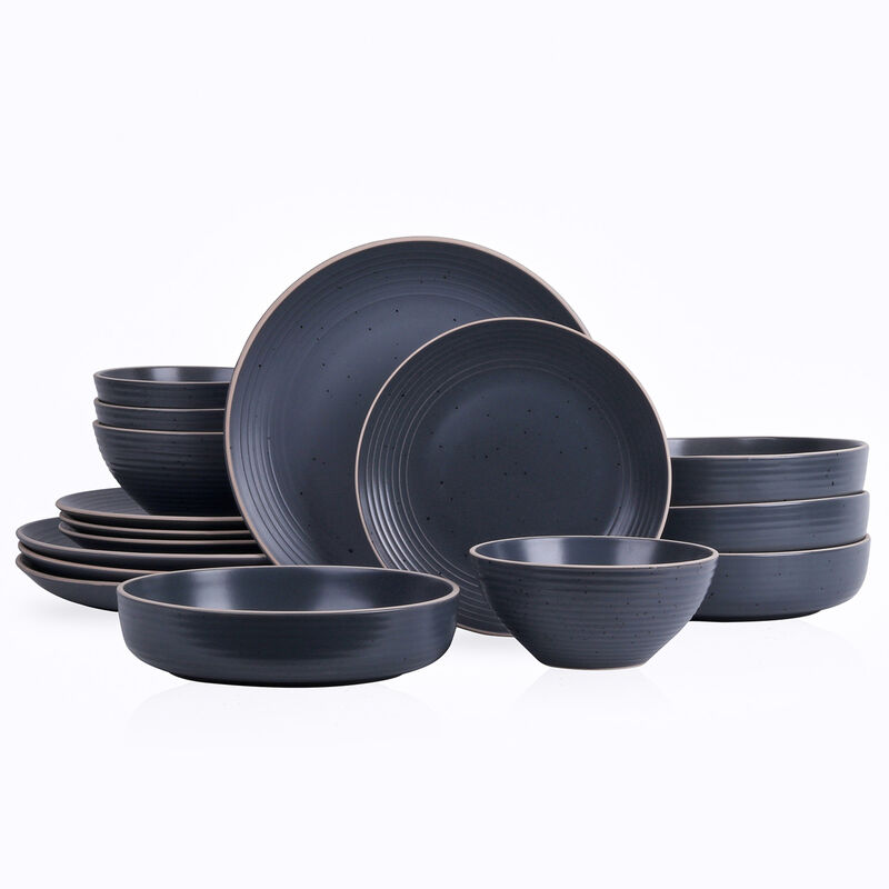 Stone Lain Lauren Stoneware 16 Piece Dinnerware Set