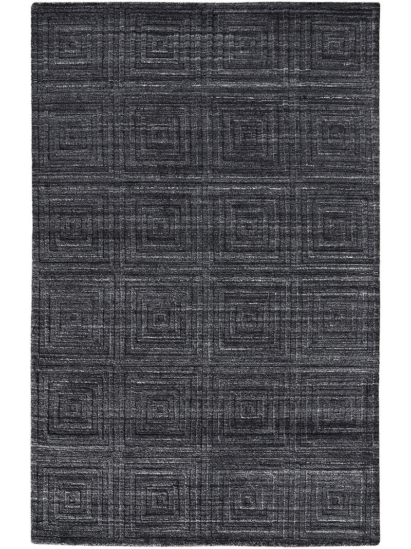Redford 8670F Gray/Black 9' x 12' Rug