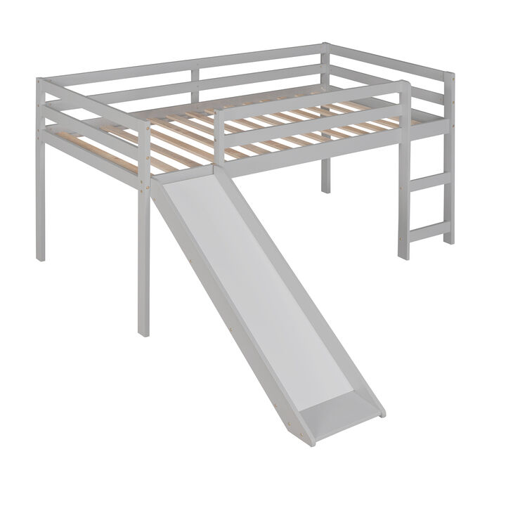 Merax Loft Bed with Slide