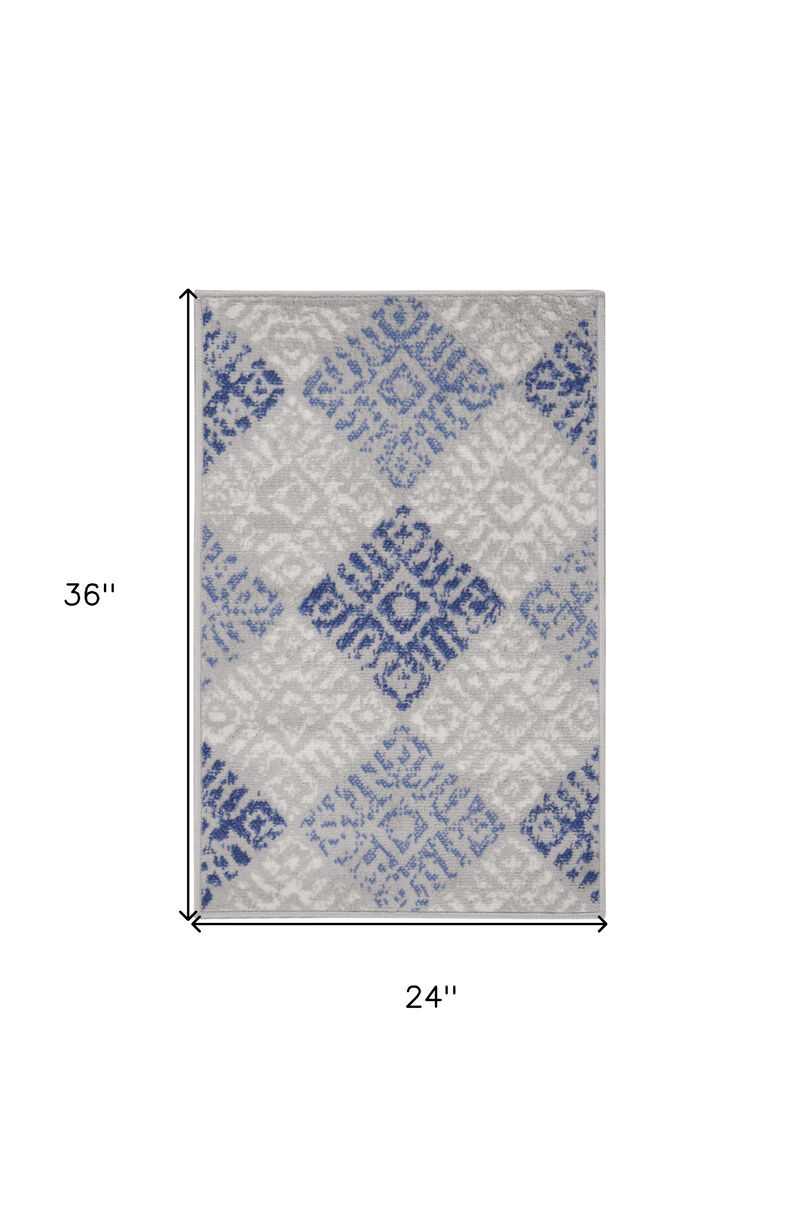 HomeRoots Geometric Area Rug image number 2