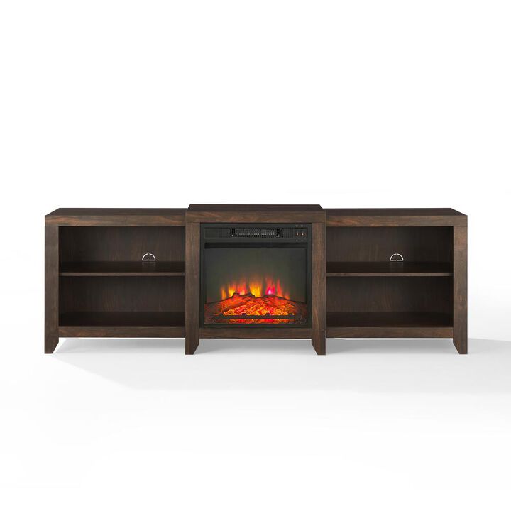 Ronin Low Profile Fireplace Tv Stand For 75+ Inch Tv