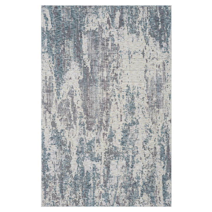 HomeRoots Abstract Area Rug