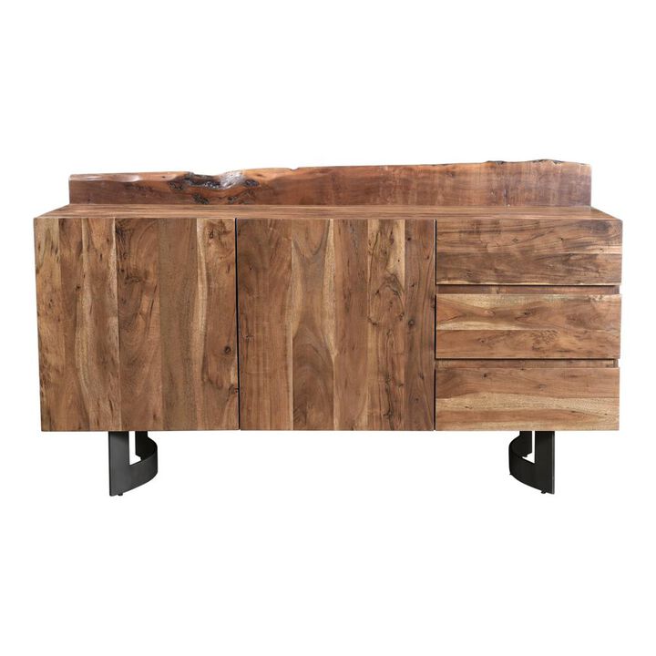 Rustic Acacia Wood Sideboard - Part of Bent Collection, Belen Kox