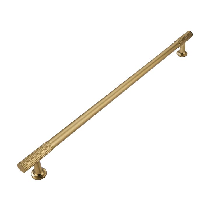 khtumeware Appliance Pull 18 Inch Hole Center 1 Pack Champagne Bronze Cabinet Pulls Heavy Duty Solid Satin Brass Kitchen Drawer