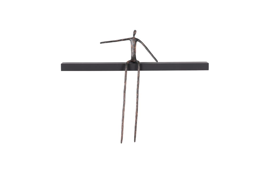 Moveable Man on Shelf, Sitting C