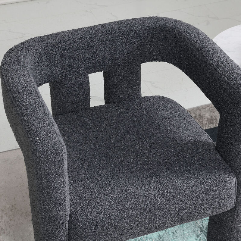 Hal Modern Boucle Armchair Set