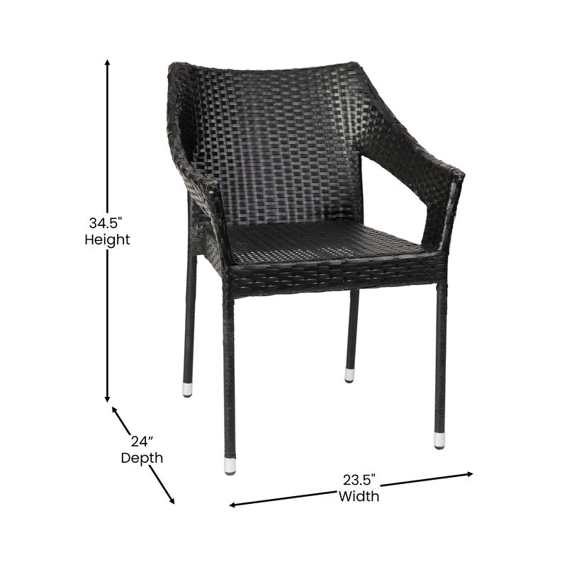 Wicker Restaurant Chairs image number 4