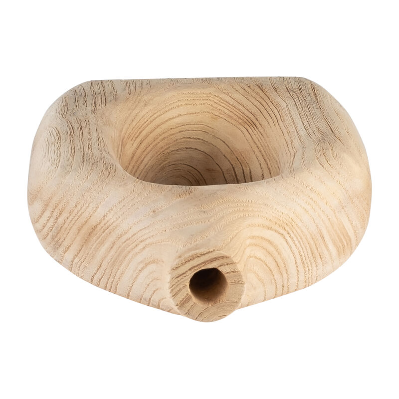 Wood 14"H Cut-out Vase image number 5