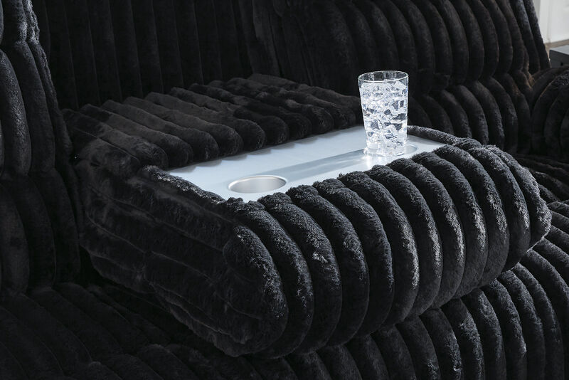Technique Power Reclining Sofa with Drop Down Table image number 3