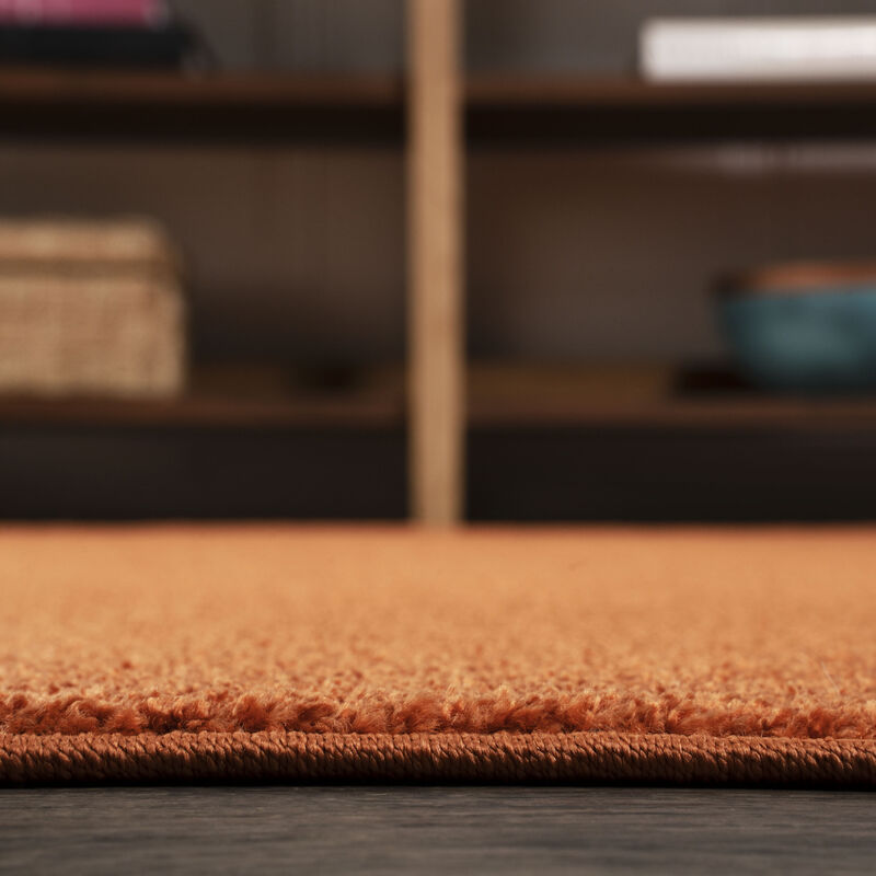 Haze Solid Low Pile Square Area Rug