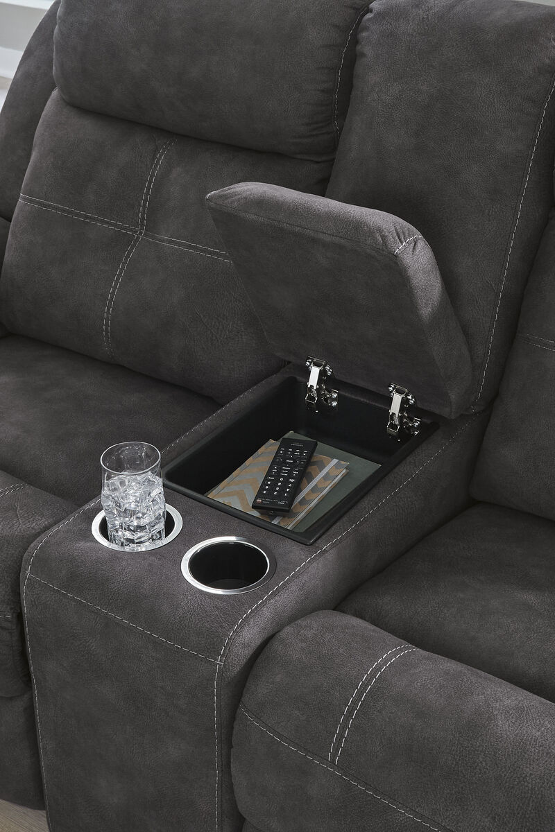 Brysonview Reclining Loveseat with Console image number 3