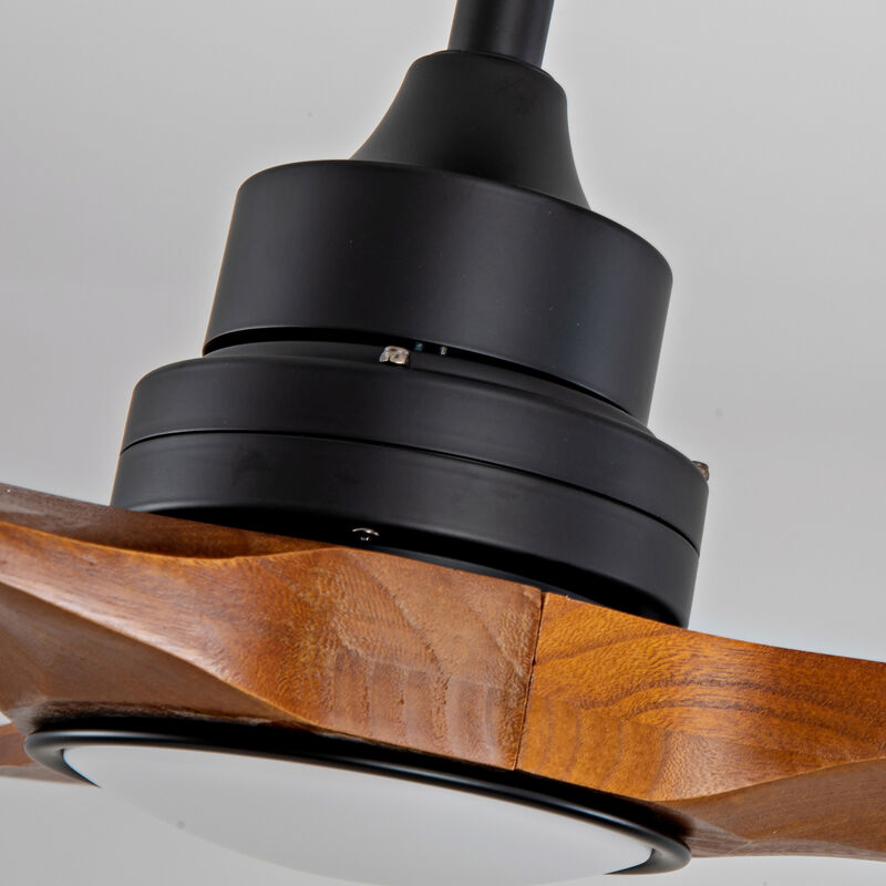 ELEMENT ACE 36-Inch Ceiling Fan with Integrated 3-Color Temperature LED Light, 6-Speed Remote Control, Reversible Blades, Quiet DC Motor for Bedrooms and Small Spaces image number 5