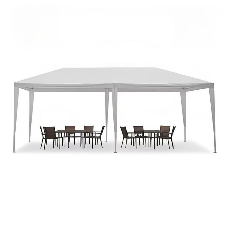 WOW PIONEER 10x20 Foot Outdoor Garden Gazebo Canopy Tent Portable Wedding Party Event Shelter Without Sidewalls