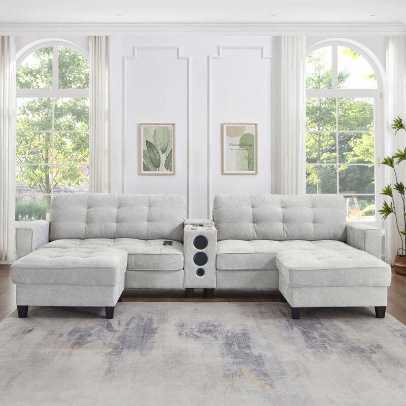 Jednel U-shaped Sectional Sofa image number 2